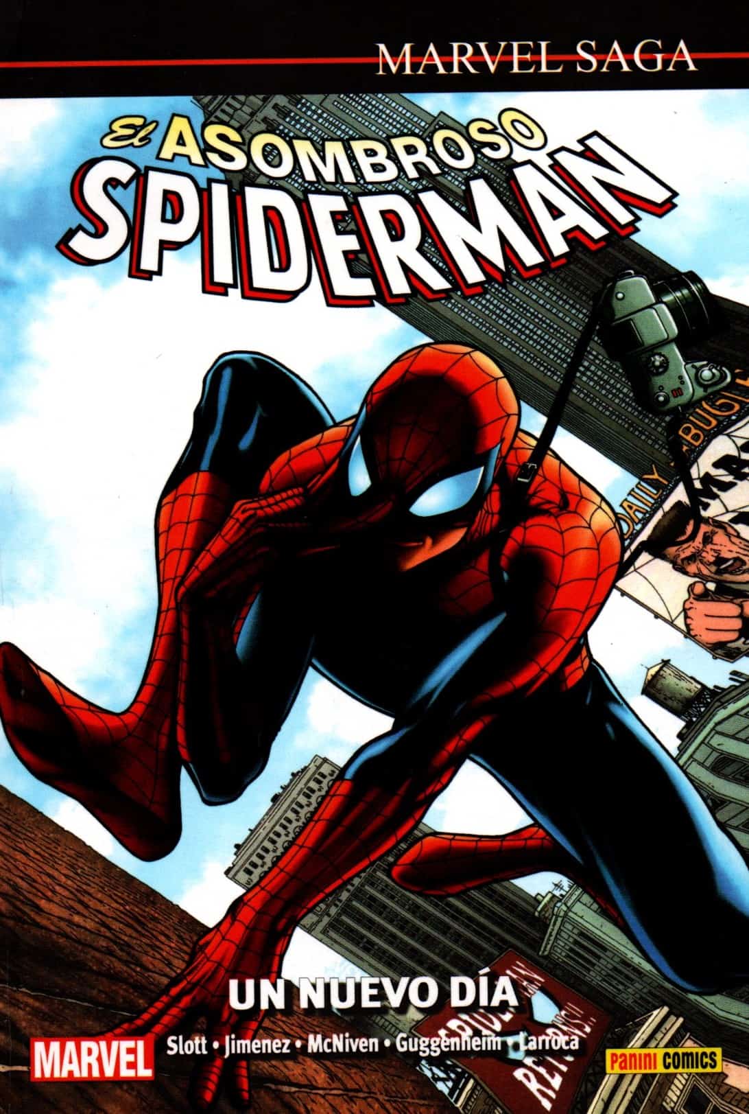 CSM8 comic spiderman un nuevo dia